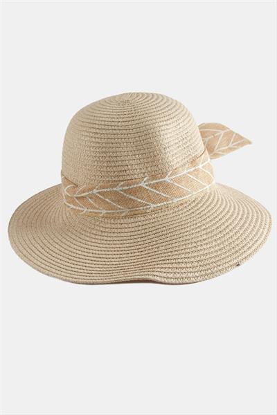 Fiyonglu Hasır Şapka