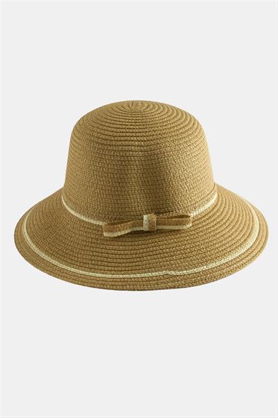 Fiyonglu Hasır Şapka