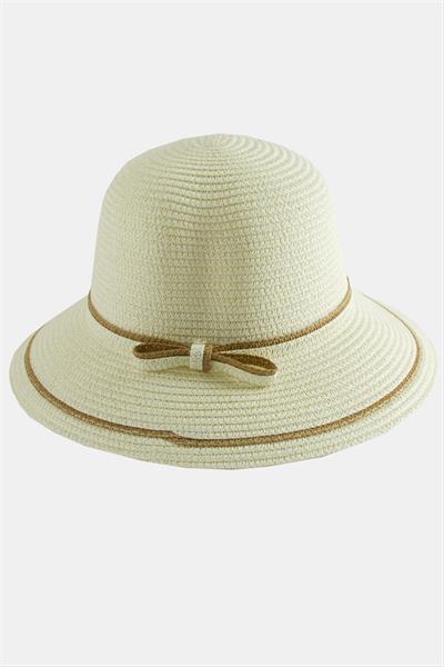 Fiyonglu Hasır Şapka