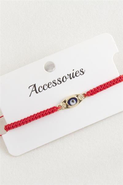 Göz Makrome Örgülü Bileklik