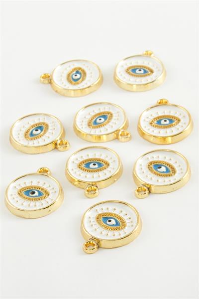 Göz Tek Kulp Mineli Bileklik ve Kolye Ucu Aparatı 1 Adet