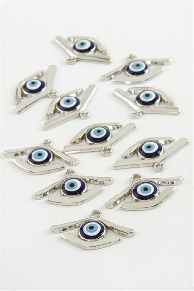 Göz Tek Kulplu Mineli Bileklik ve Kolye Ucu Aparatı 1 Adet