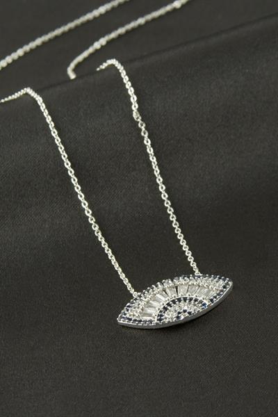 Göz Zirkon Taşlı Kolye