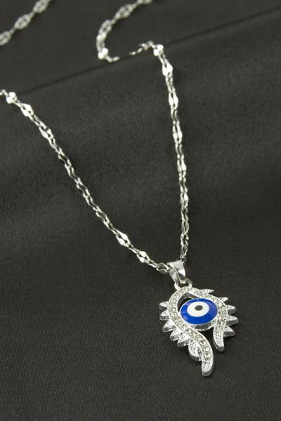 Göz Zirkon Taşlı Kolye