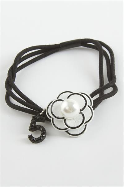 Gül İnci Lastikli Toka