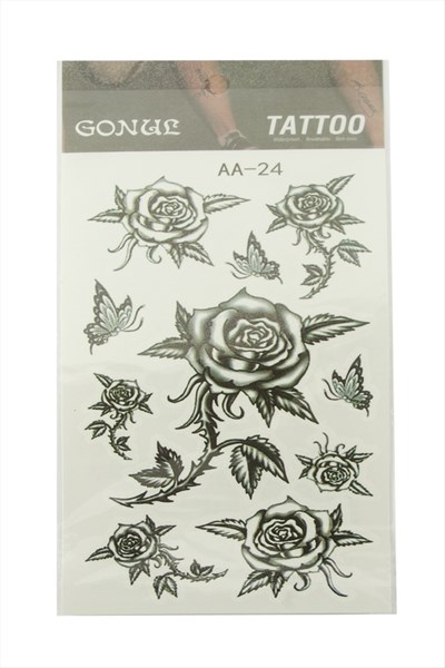 Gül Tattoo Dövme Sticker