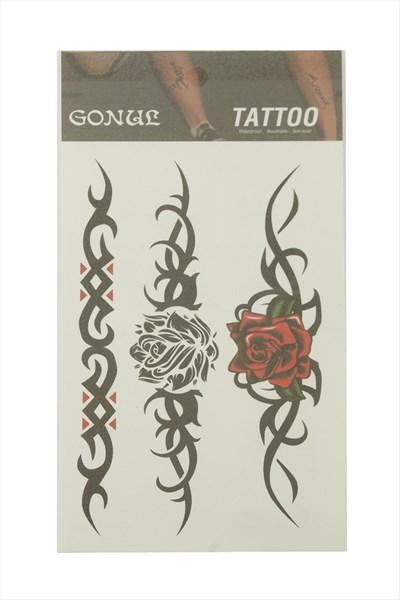 Gül Tattoo Dövme Sticker
