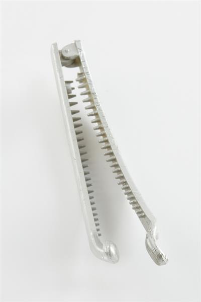 Gümüş Renkli Muz Toka 11 cm