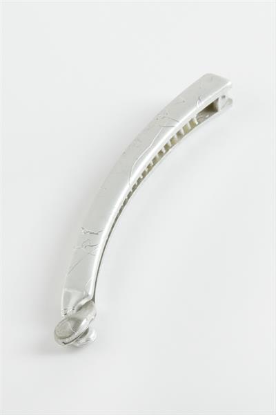 Gümüş Renkli Muz Toka 11 cm