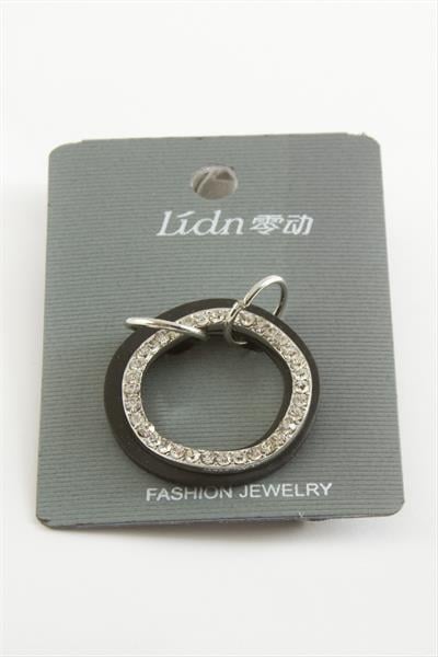 Halka Taşlı Lastikli Toka