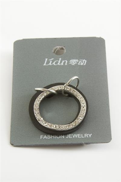 Halka Taşlı Lastikli Toka