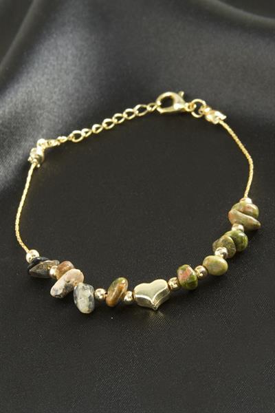 Hint Akik Kırık Doğaltaş Bileklik