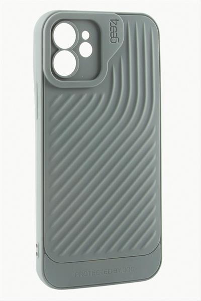 iPhone 12 6.1 Çizgili Lüx Gear Silikon Kılıf