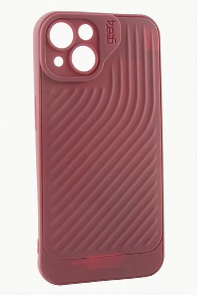 iPhone 15 6.1 Çizgili Lüx Gear Silikon Kılıf