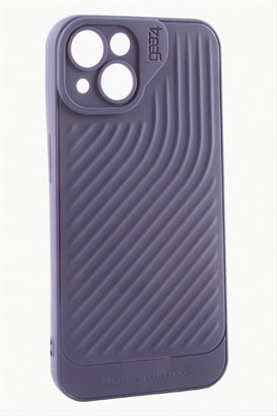 iPhone 15 6.1 Çizgili Lüx Gear Silikon Kılıf