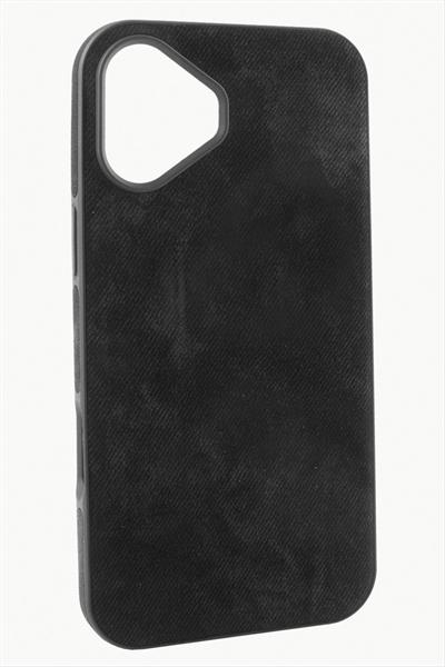 iPhone 16 Plus Nubuk Lüx Velvet Silikon Kılıf