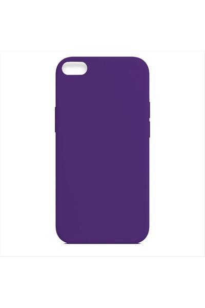 iPhone 7/8 Plus Kadife Kaplı Lüx Lansman Silikon Kılıf