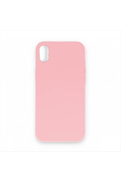 iPhone XR Kadife Kaplı Lüx Lansman Silikon Kılıf