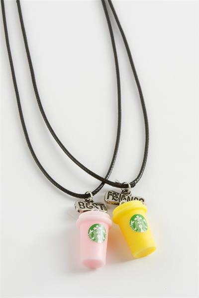 İçecek Arkadaşlık Kolyeleri (Çift Kolye)