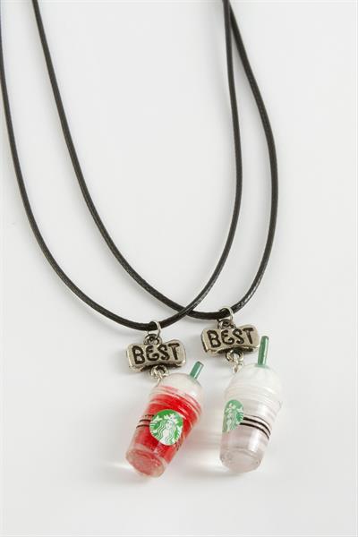 İçecek Arkadaşlık Kolyeleri (Çift Kolye)