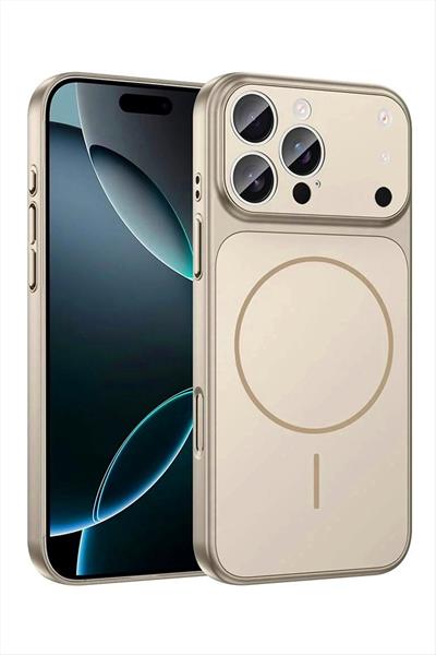 İphone 13 Pro Max Uyumlu 17 Pro Max Görünümlü Magsaff Kapak Kılıf