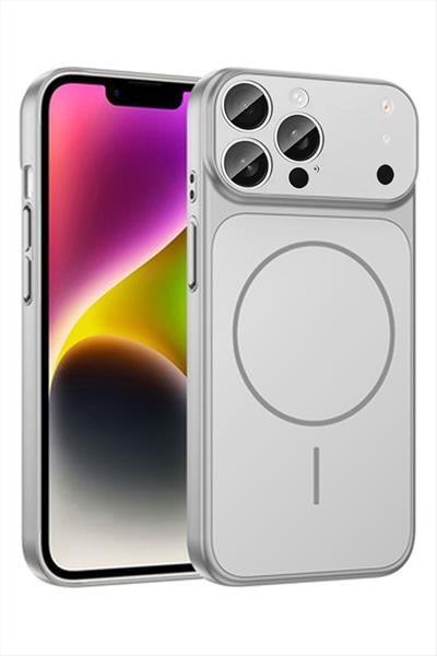 İphone 15 Pro Uyumlu 17 Pro Max Görünümlü Magsaff Kapak Kılıf