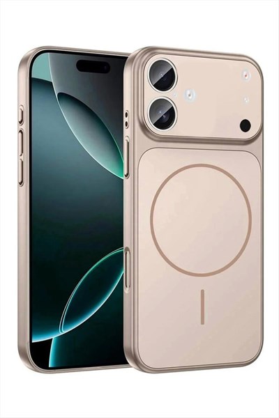 İphone 16 Plus Uyumlu 17 Pro Max Görünümlü Magsaff Kapak Kılıf