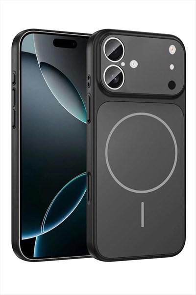 İphone 16 Plus Uyumlu 17 Pro Max Görünümlü Magsaff Kapak Kılıf