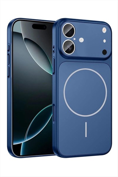 İphone 16 Plus Uyumlu 17 Pro Max Görünümlü Magsaff Kapak Kılıf