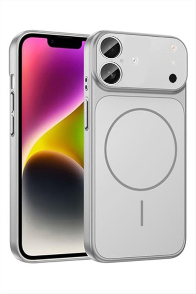 İphone 16 Plus Uyumlu 17 Pro Max Görünümlü Magsaff Kapak Kılıf
