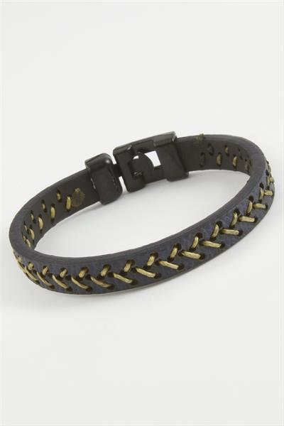 İpli Kaliteli Suni Deri Bileklik