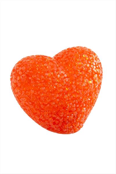 Işıklı Kırmızı Kalp Led Lamba 11 cm