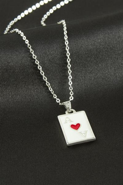 İskambil Mineli Kolye