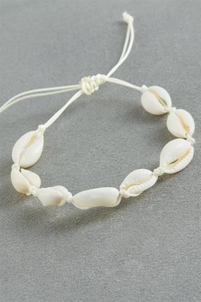 İstiridye Makrome İp Bileklik