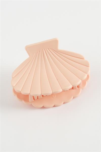 İstiridye Renkli Mandal Toka 6 cm