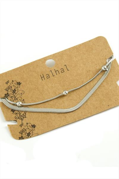 İtalyan Zincirli Lüks Çelik Halhal