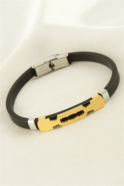 Jilet Deri Çelik Bileklik