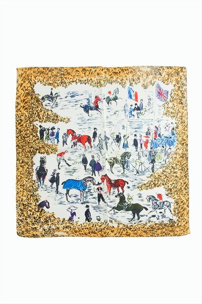 Jokey Desenli Zr Şifon Fular 50*50 cm
