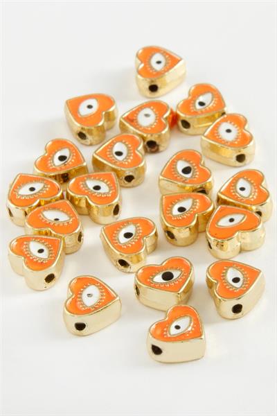 Kalp Göz Mineli Bileklik ve Kolye Ucu Aparatı 1 Adet