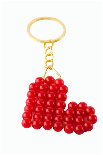 Kalp İnci Anahtarlık