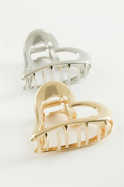 Kalp Metal Mandal Toka 6 cm
