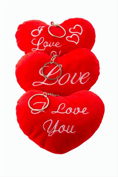 Kalp Peluş Anahtarlık 11 cm