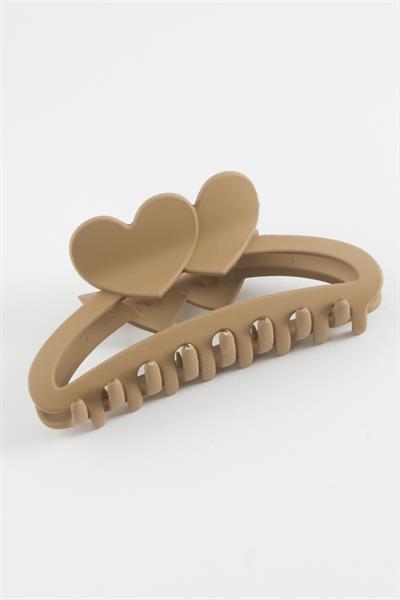 Kalp Renkli Mandal Toka 12 cm