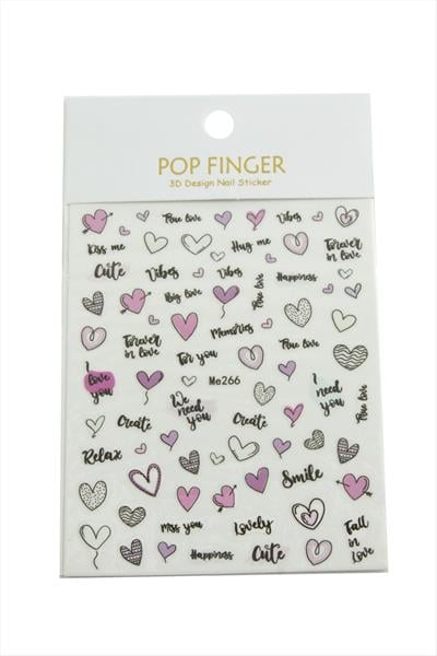 Kalp Tattoo Dövme Sticker