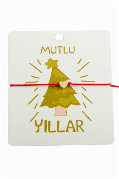 Kalp Yılbaşı Bilekliği