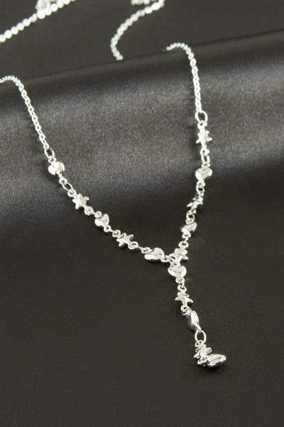 Kalp Yıldız Y Kolye