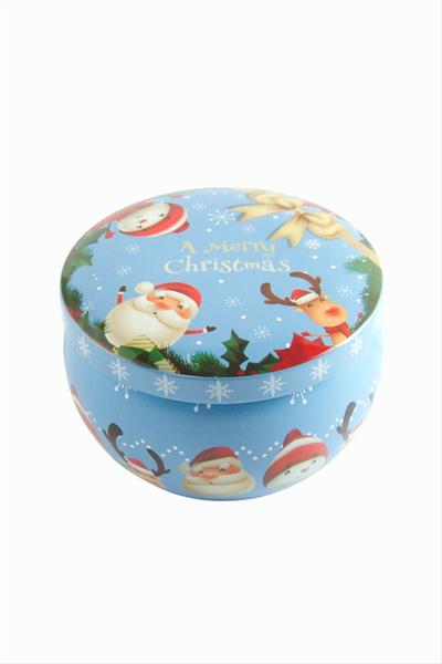 Kardan Adam Yılbaşı Kapaklı Mum 6 cm