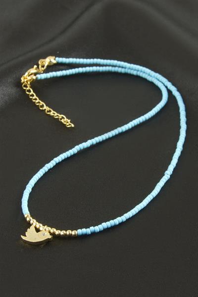 Karışık Figürlü Miyoki Boncuk Kolye 1 Adet