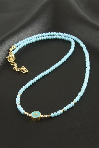 Karışık Kristal Kolye 1 Adet