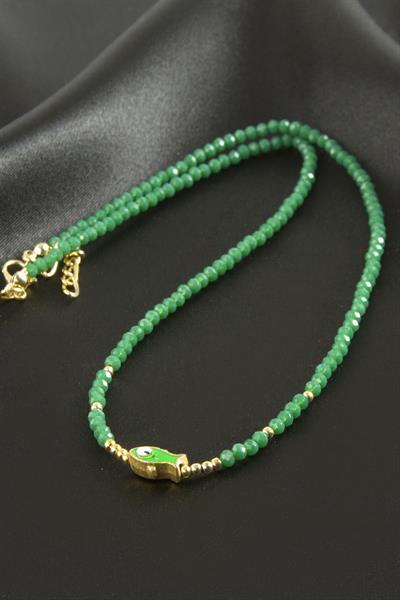 Karışık Kristal Kolye 1 Adet